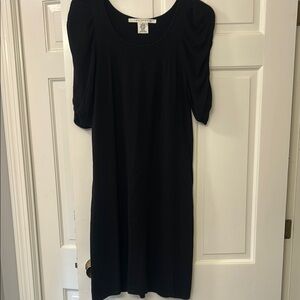 Max Studio black  sweater style dress size small